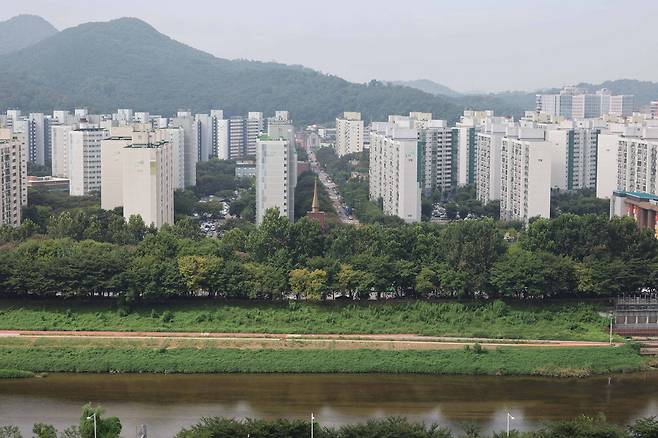 경기 광명시 아파트 전경.  매경DB