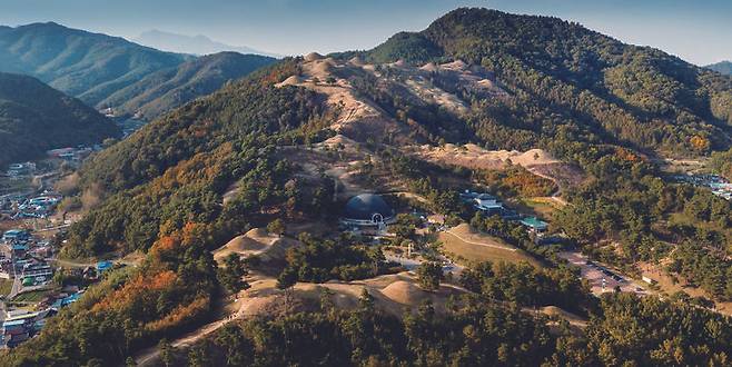 [서울=뉴시스] 세계유산 고령 지산동 고분군 (사진=국가유산청 제공) 2024.07.03. photo@newsis.com *재판매 및 DB 금지