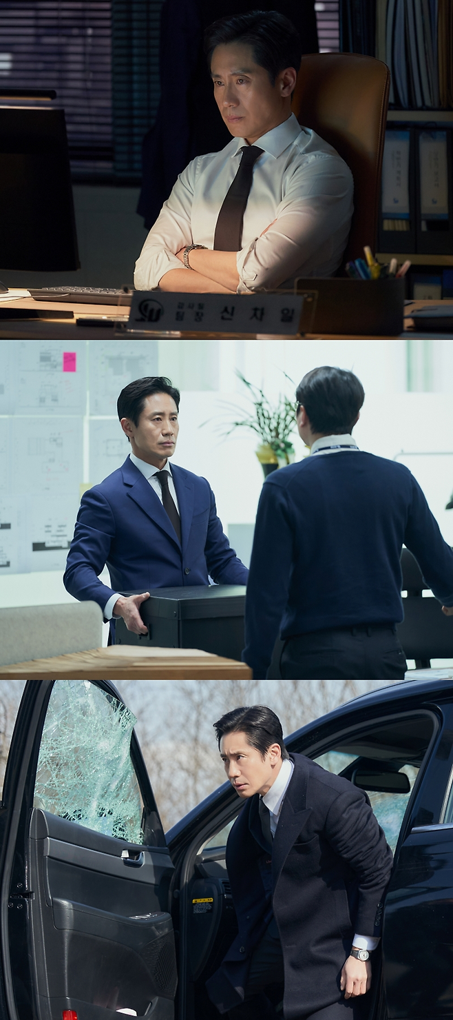 배우 신하균 tvN 새 주말극 ‘감사합니다’ 출연 주요장면. 사진 tvN