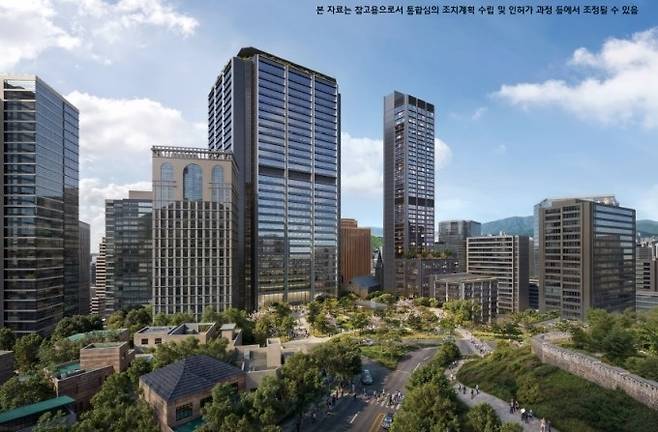양동제4-2·7지구 도시정비형 재개발사업 투시도 [서울시 제공]