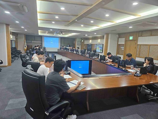 부산항 신항 변전소 안정화 및 설계 용역 최종보고회 [BPA 제공]