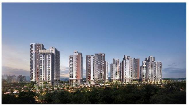 HL디앤아이한라가 이달 용인시 처인구 포곡읍 금어리 640-1번지 일원에서 ‘용인 둔전역 에피트’를 분양한다.ⓒHL디앤아이한라