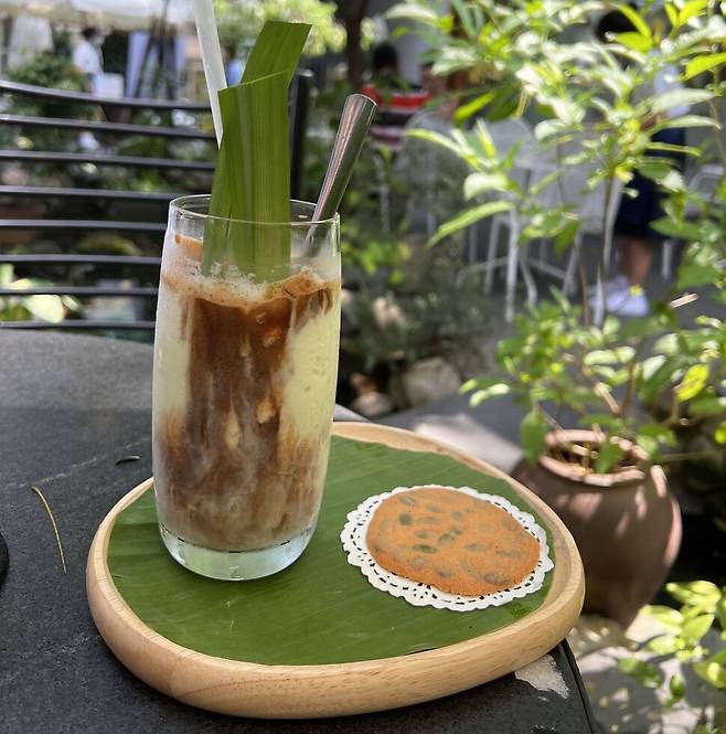 베트남의 ‘아보카도 커피’. 김나은 제공