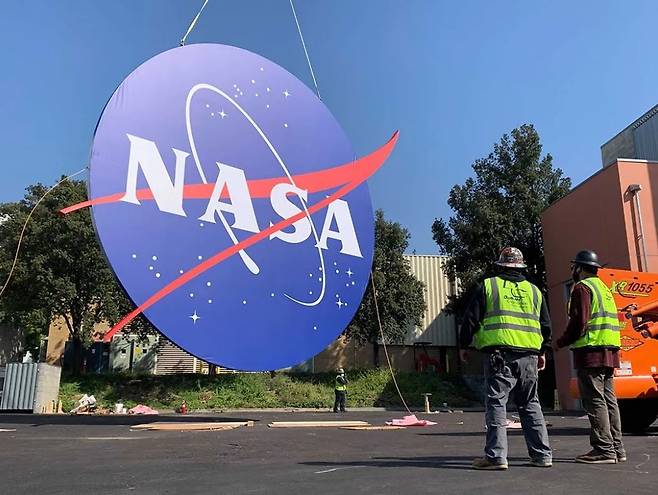 NASA의 미트볼 로고 / 사진=NASA