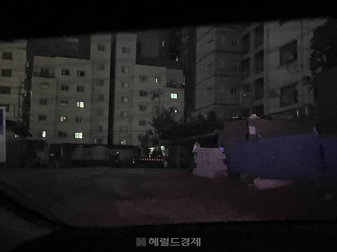 최근 인계박스 내 주거지에서 빈번하게 신고가 들어와 경찰이 출동하는 유형으로 데이트폭력(교제폭력)이 꼽힌다. 인근 주거지 모습. 김민지 수습기자.