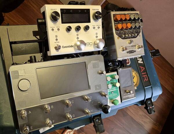 라이브 또는 외부 녹음실 작업시 세팅