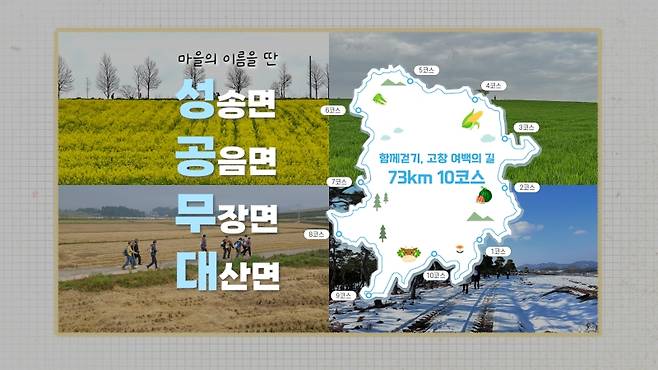 ▲73km 10코스, 마을의 이름을 딴 '성공무대의 길'로도 불린다