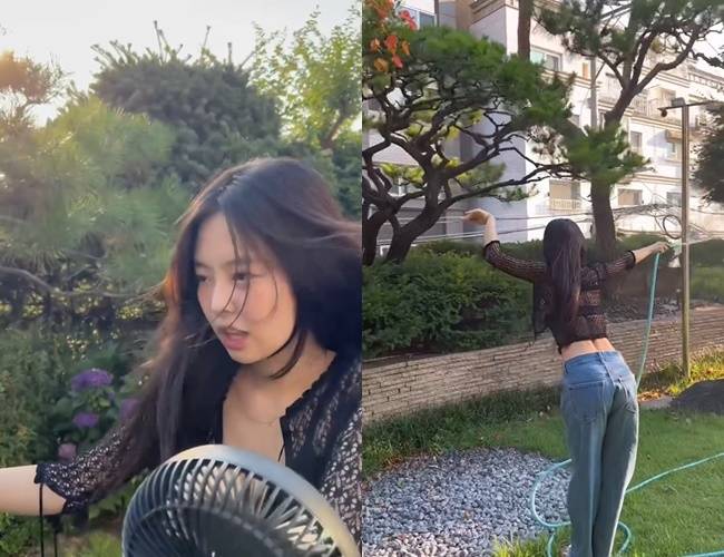 (사진=블랙핑크 제니 틱톡 계정 영상)