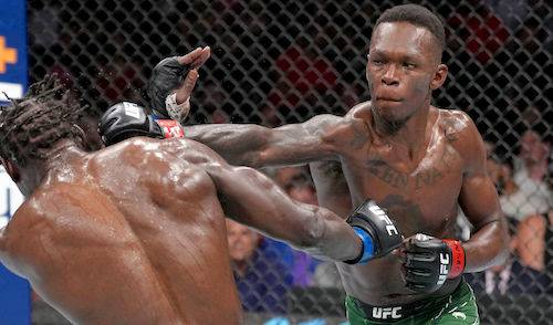 아데산야. 사진=UFC