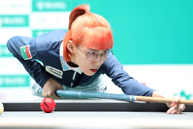 생애 첫 결승에 진출한 김다희. PBA