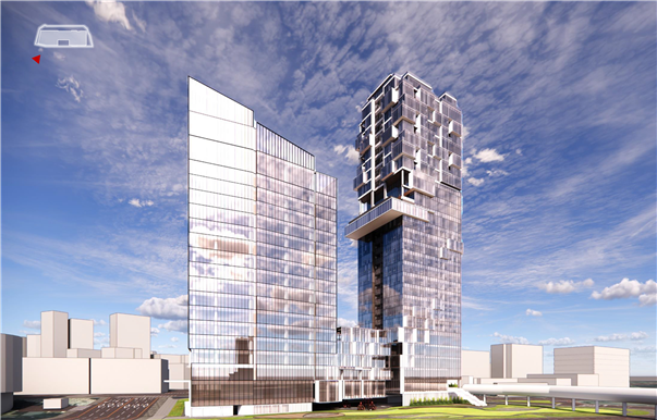 나진상가 12·13동 부지 특별계획구역 입면계획. [사진 제공=용산구청]