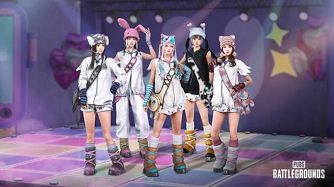 크래프톤은 뉴진스 스킨 전략을 엉뚱하게 구사하면서 논란을 일으켰다. [사진=크래프톤 제공]