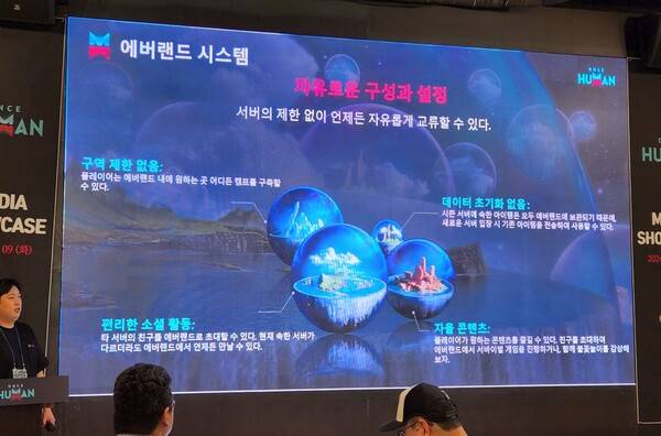 - 소셜 성격이 강한 에버랜드 시스템