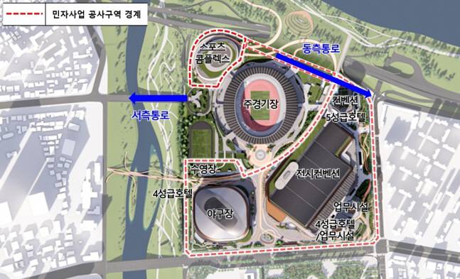 대체야구장 조감도. 사진제공=서울시