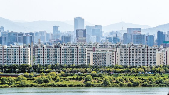 서울 강남구의 아파트 밀집 지역. 뉴스1