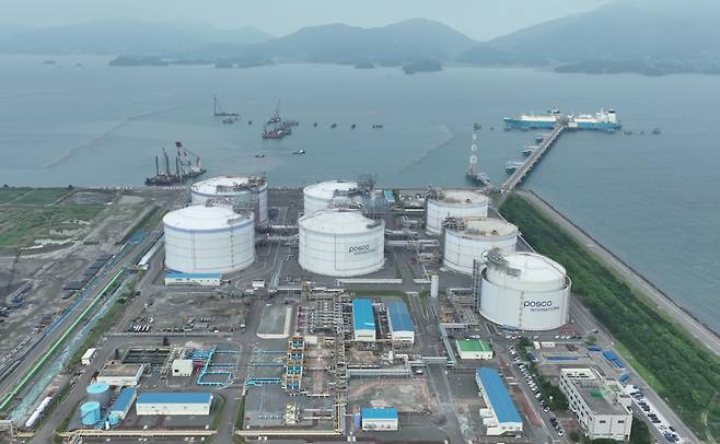 Posco International's Gwangyang LNG Terminal (Posco International)