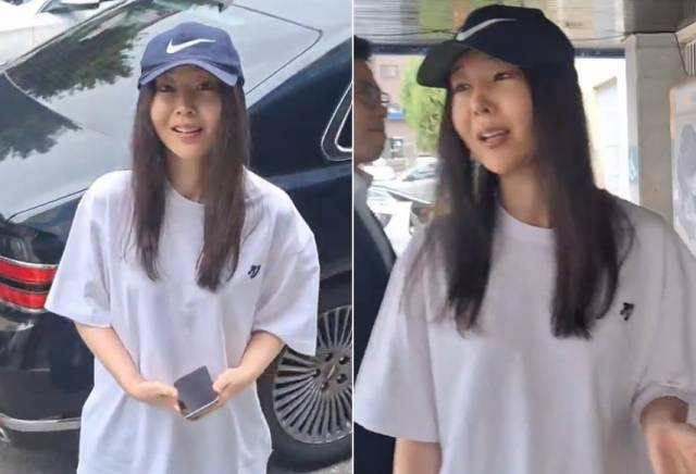 민희진 어도어 대표가 업무상 배임 혐의로 고발된 가운데 9일 첫 피고발인 조사를 받기 위해 서울 용산경찰서로 출석하고 있다. 머니투데이 제공