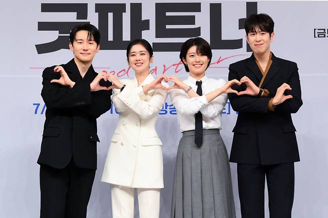 배우 김준한(왼쪽부터), 장나라, 남지현, 표지훈(피오). 사진제공=SBS&nbsp;