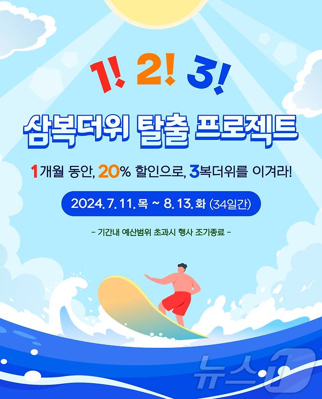 '진도아리랑몰 1! 2! 3! 프로젝트' 포스터(진도군 제공)/뉴스1