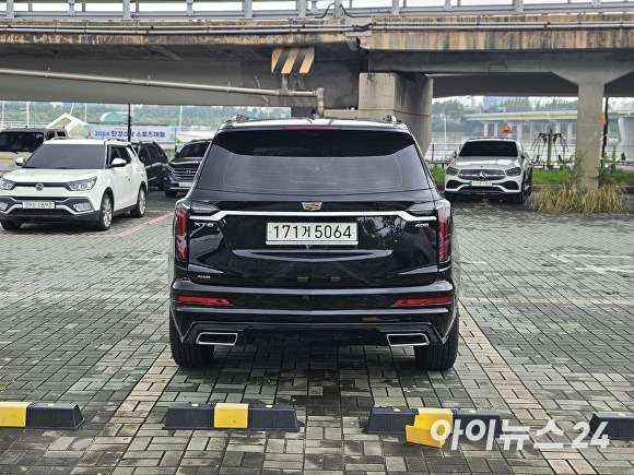 XT6 후면. [사진=홍성효 기자]