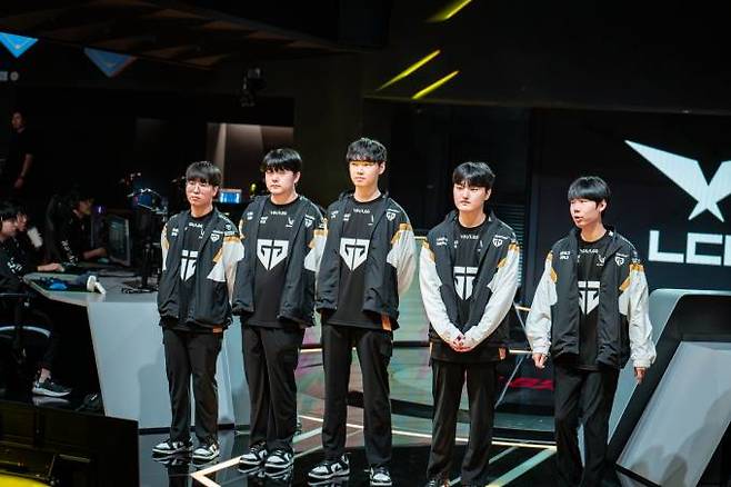 젠지 선수단. LCK