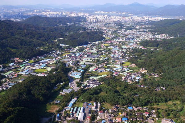 3기 교산신도시로 개발되는 하남시 춘궁동 등 일원. 동부교차로저널 제공