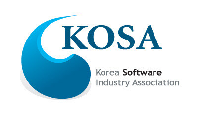 한국소프트웨어산업협회(KOSA) 로고