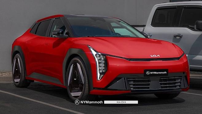 사진 : 기아 EV4 예상도 (출처=NYMammoth)