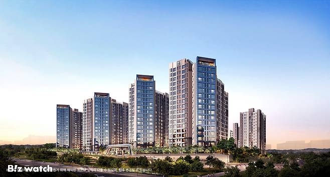 힐스테이트 e편한세상 문정 투시도 /자료=현대엔지니어링, DL이앤씨