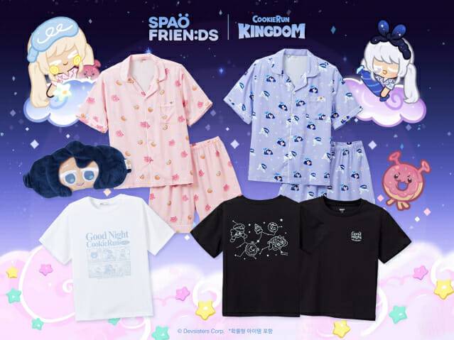데브시스터즈 쿠키런 킹덤 X 스파오 콜라보레이션 실시.