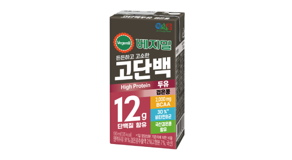 Vegemil High-Protein Black Soy Milk [Courtesy of Dr. Chung’s Food]