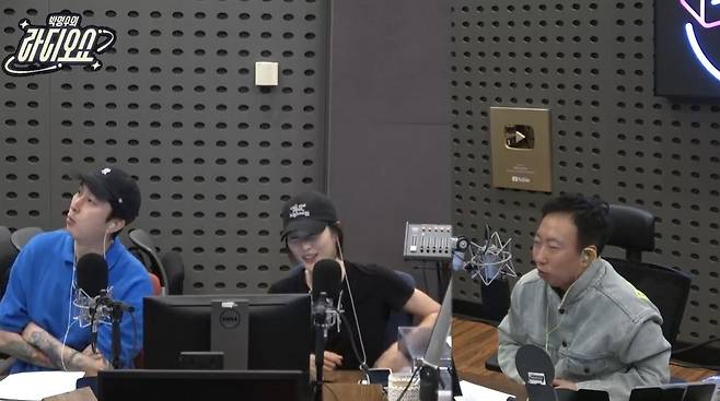 사진=왼쪽부터 슬리피, 이현이, 박명수/KBS 쿨FM ‘박명수의 라디오쇼’ 캡처
