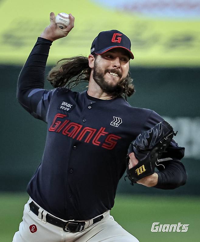 롯데 애런 윌커슨. 롯데 자이언츠 제공