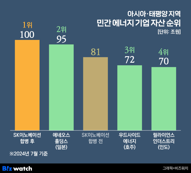 아시아 태평양 지역 민간 에너지 기업 자산 순위./그래픽=비즈워치