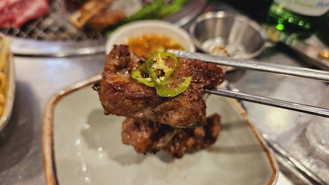 20240717_192942.jpg 대전 출장길 용문역 근처에서 돼지 생갈비