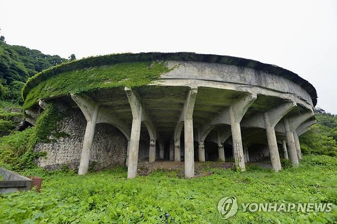 사도광산 아이카와킨긴잔(相川金銀山) 시설물 유적 [교도 연합뉴스 자료사진. 재판매 및 DB 금지]