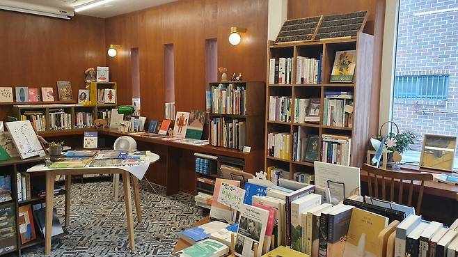 피스북스 내부 모습.