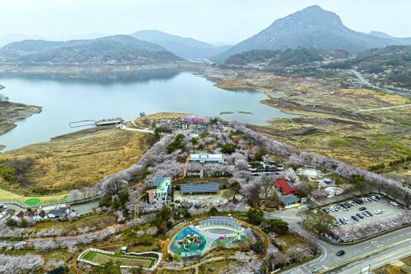 경남도의 ‘2025년 노후 관광지 재생 공모사업’에 선정된 합천군 회양 관광지. 합천군 제공