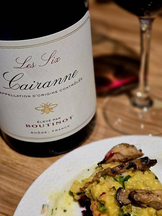 도멘 부티노&nbsp;레 시스 카렌느 크뤼.&nbsp; 최현태 기자