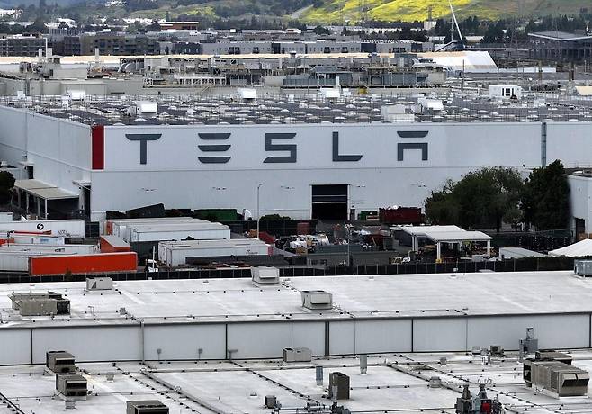 테슬라 텍사스 공장. 사진= AFP