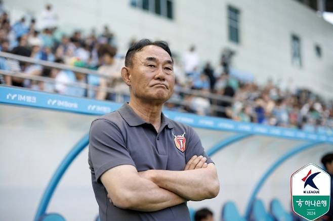김학범 감독. 사진=한국프로축구연맹