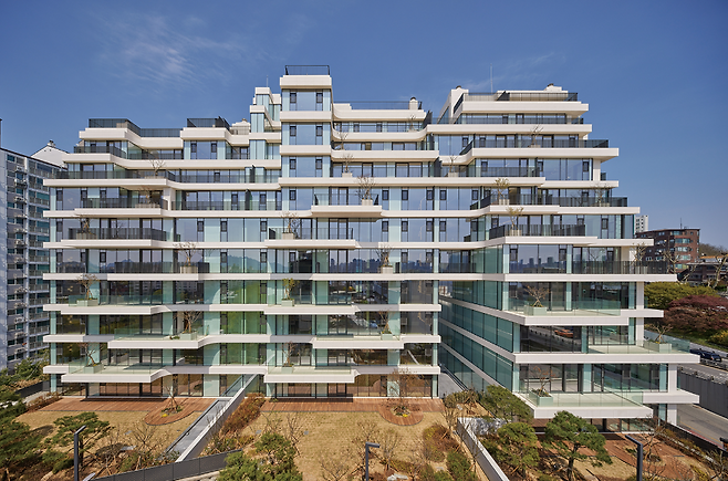 서울 용산구 서빙고동 아페르 한강 모습. 사진=유현준건축사무소