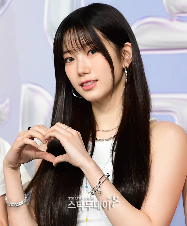 그룹 르세라핌 카즈하. <강영국 기자>