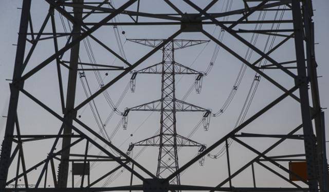 345 킬로볼트(kV) 송전선로 모습. 연합뉴스