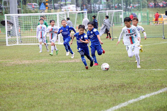 지난해 5월 펼쳐진 화랑대기 전국 유소년(U-10, U-9) 축구대회 모습. [사진=경주시청]