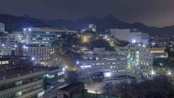 상명대학교 서울캠퍼스 전경(야경)