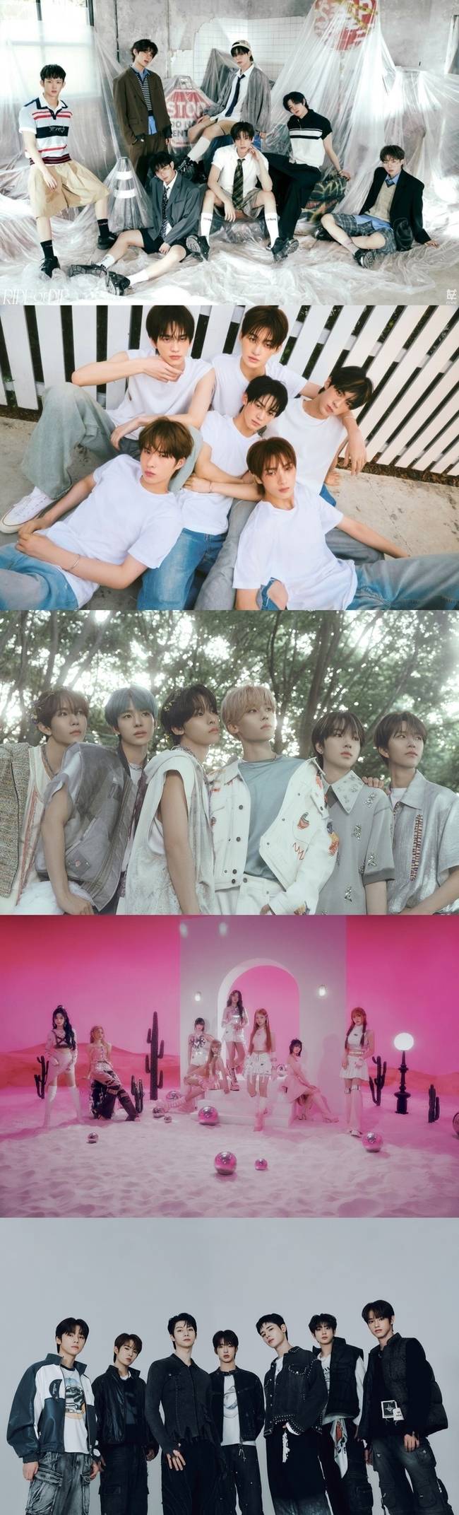 JYP엔터테인먼트(있지, 니쥬, 넥스지), LAPONE엔터테인먼트(제이오원), 에이치뮤직엔터테인먼트(우아), SM엔터테인먼트(에스파?엔시티 위시), 어도어(뉴진스), 하이브 레이블즈(앤팀), KQ엔터테인먼트(싸이커스), S2엔터테인먼트(키스오브라이프), n.CH엔터테인먼트(엔싸인), 젤리피쉬엔터테인먼트(이븐), 플레디스 엔터테인먼트(투어스), F&F엔터테인먼트(유니스) 제공