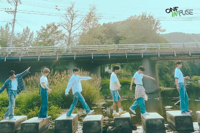 온앤오프. 사진 제공=RBW, WM엔터테인먼트