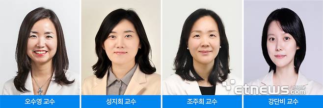 삼성서울병원 오수영, 성지희, 조주희, 강단비 교수