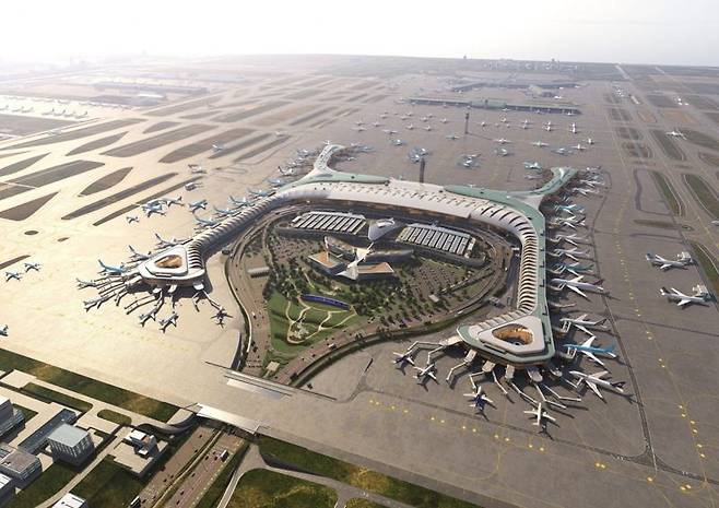 인천국제공항 4단계 건설사업 조감도. 국토교통부 제공